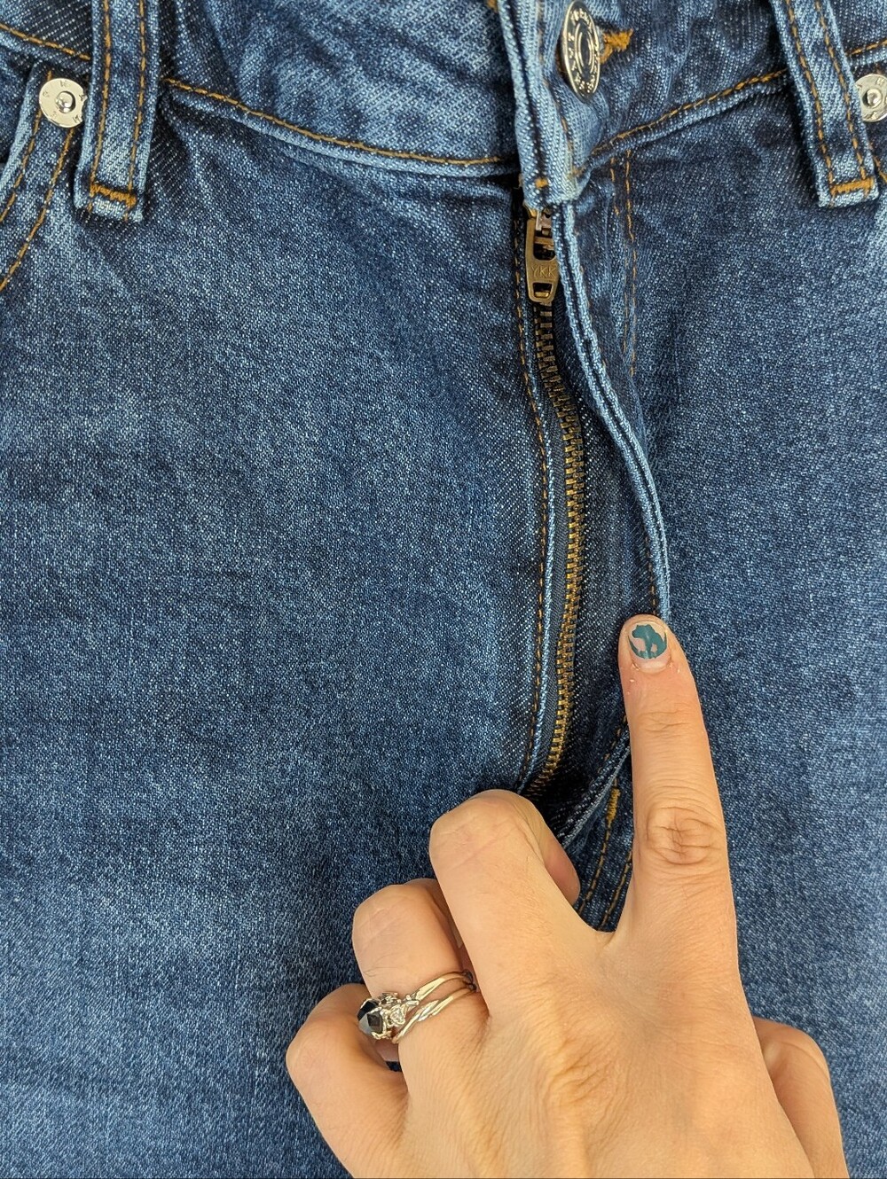 Frame The Arrow High Rise Jeans Rival Size 30 - Picture 3 of 9